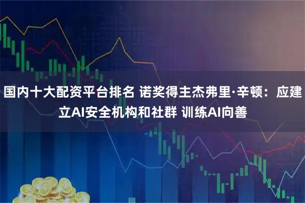 国内十大配资平台排名 诺奖得主杰弗里·辛顿：应建立AI安全机构和社群 训练AI向善